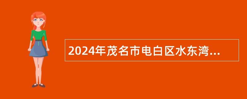 2024年茂名市电白区水东湾管理服务中心招聘工作人员公告