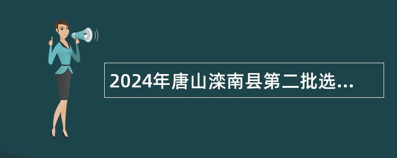 2024年唐山滦南县第二批选聘事业编制卫生专业技术人员公告