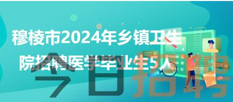 穆棱市2024年乡镇卫生院