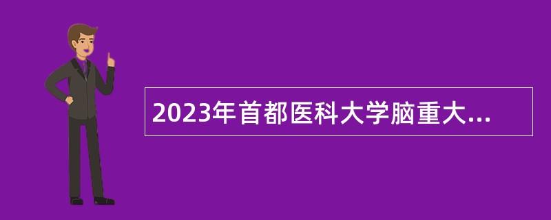 2023年首都医科大学脑重大疾病研究中心（北京脑重大疾病研究院）招聘公告（第一批）