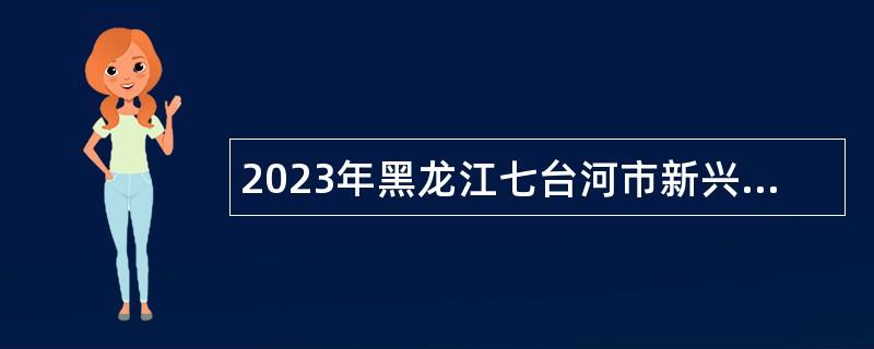 2023年黑龙江七台河市新兴区“市委书记进校园”引才活动暨“聚才奥运冠军之城”引才计划招聘公告