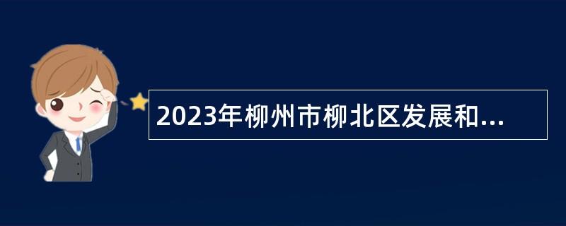 2023年柳州市柳北区发展和改革局招聘编外合同制协办员公告