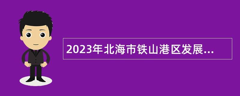 2023年北海市铁山港区发展和改革局招聘公告