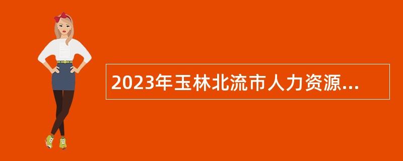 2023年玉林北流市人力资源和社会保障局招聘公益性岗位人员公告