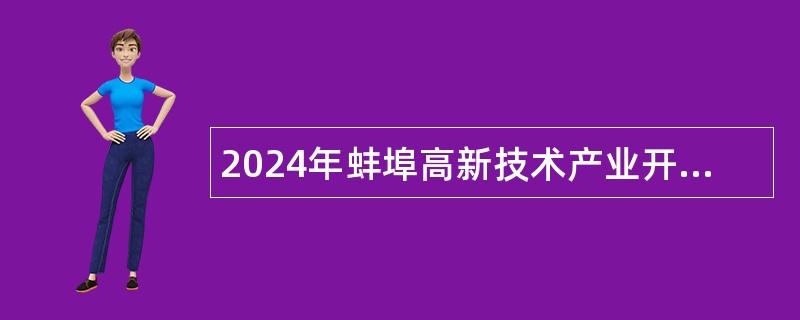 2024年蚌埠高新技术产业开发区招聘编外人员公告